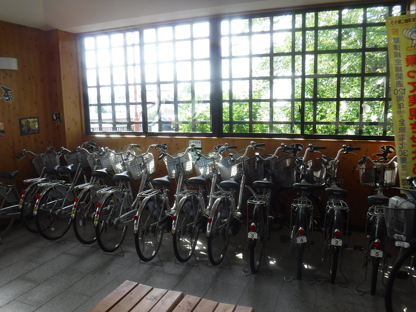 油日駅レンタサイクル油日駅